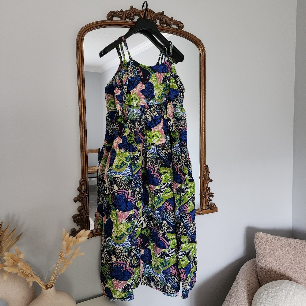 Bohee Wohee Butterfly Print Dress